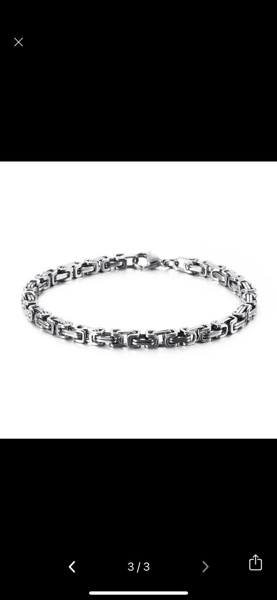 Erkek Kral Bileklik - Görsel 2