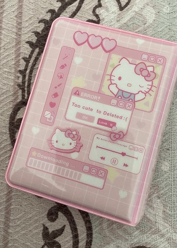 Pembe hello kitty binder - Görsel 2