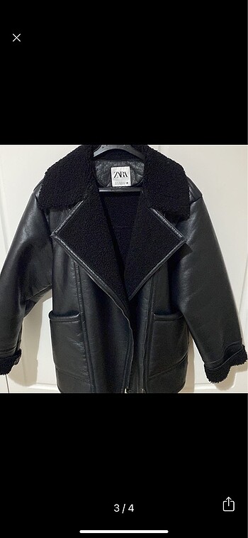 xs Beden zara mont siyah