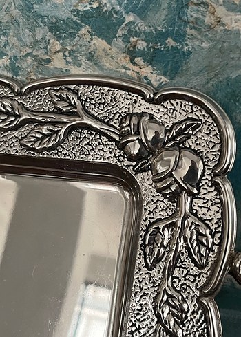 Gümüş kaplama tepsi - Görsel 3