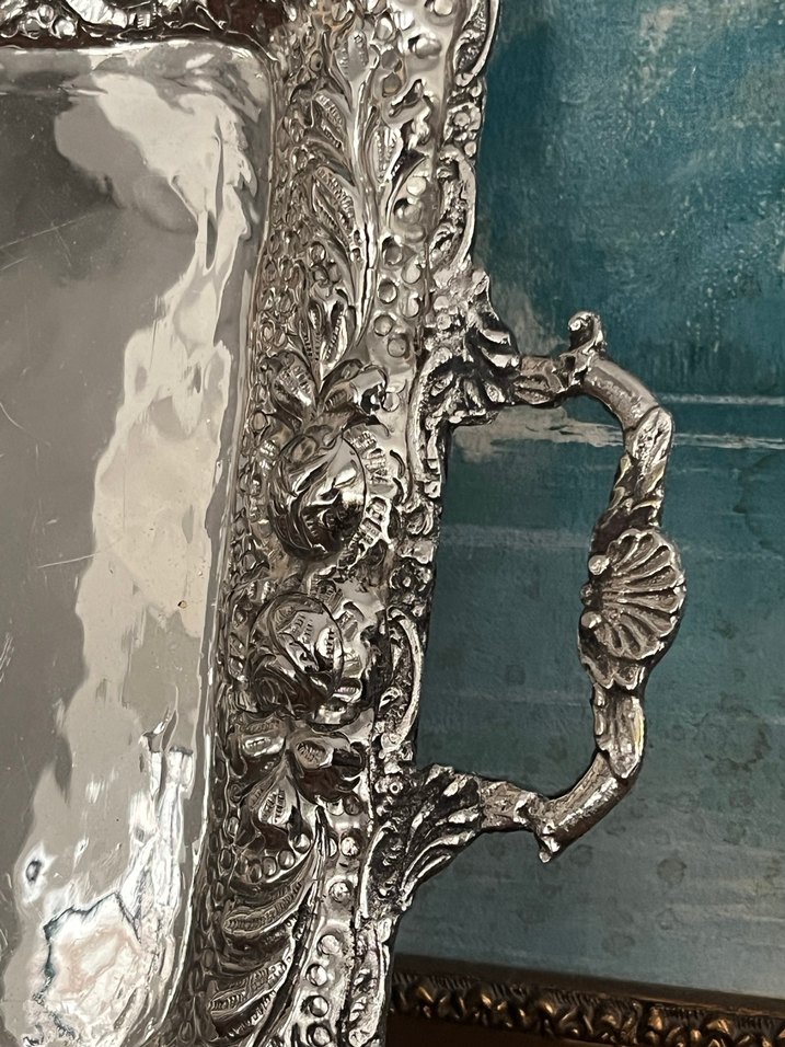 Gümüş kaplama tepsi - Görsel 2