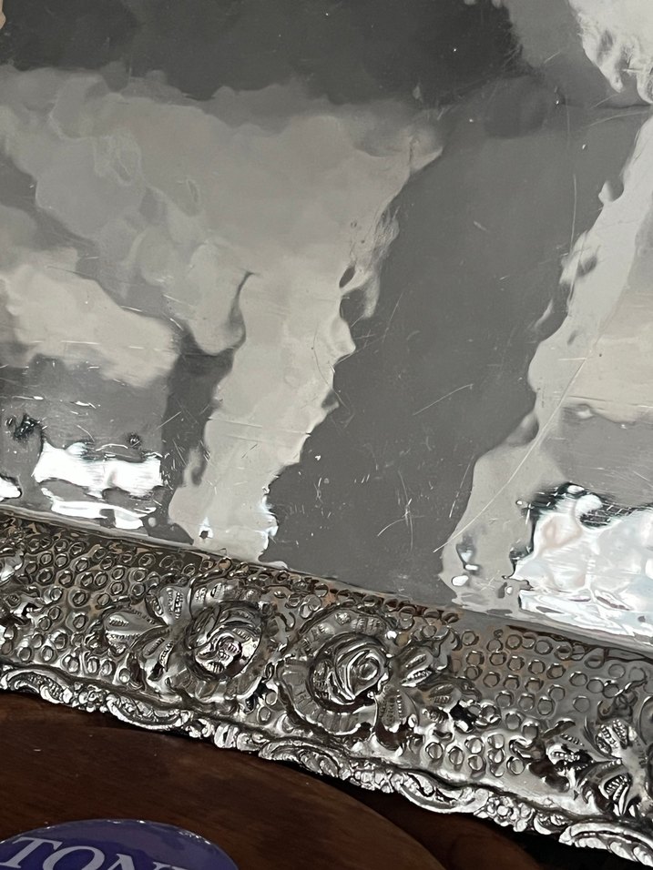 Gümüş kaplama tepsi - Görsel 5