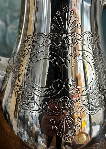 Gümüş kaplama çay potu - Görsel 4