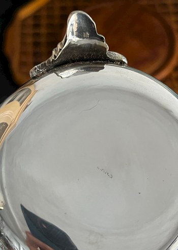 Gümüş kaplama çay potu - Görsel 8