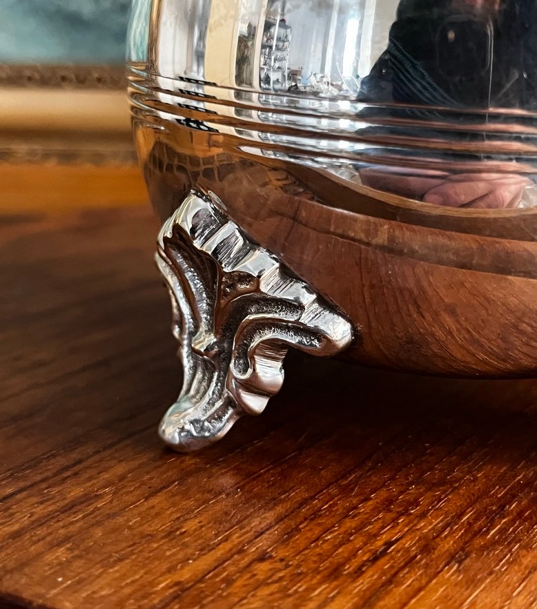 Gümüş kaplama çay potu - Görsel 5