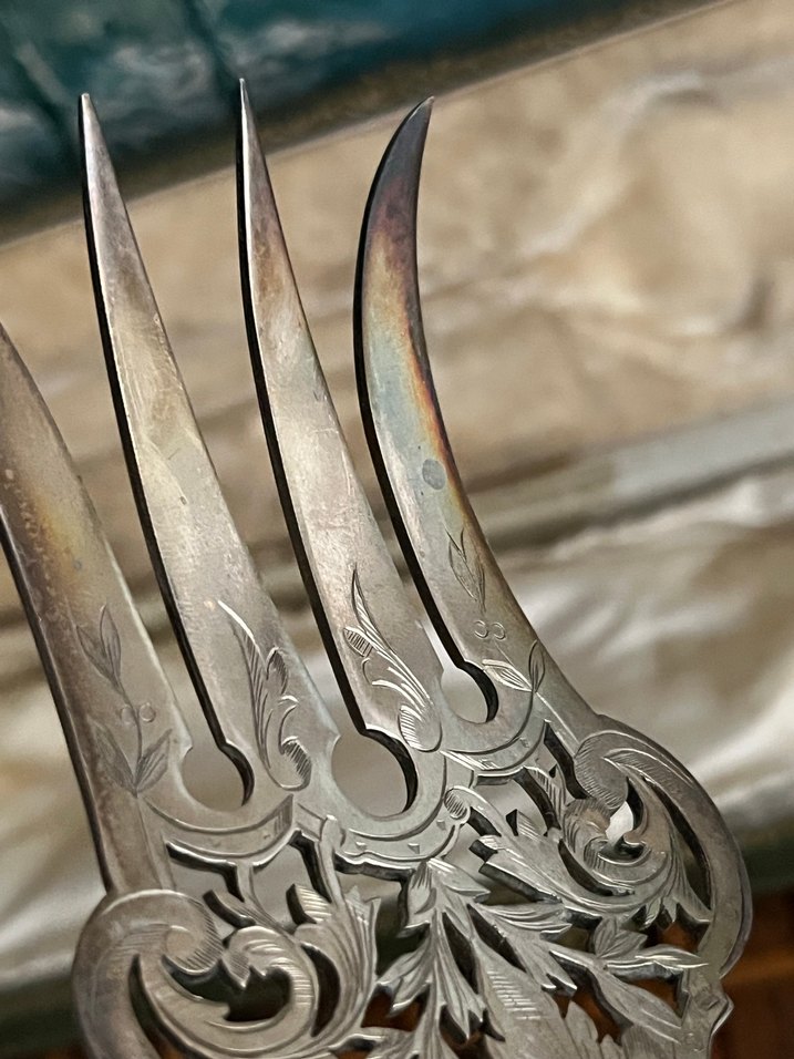 FRANSIZ DAMGALI SERVİS ÇATALI - Görsel 5