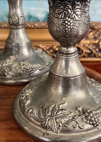 3 lü şamdan set - Görsel 6