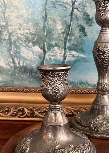 3 lü şamdan set - Görsel 2