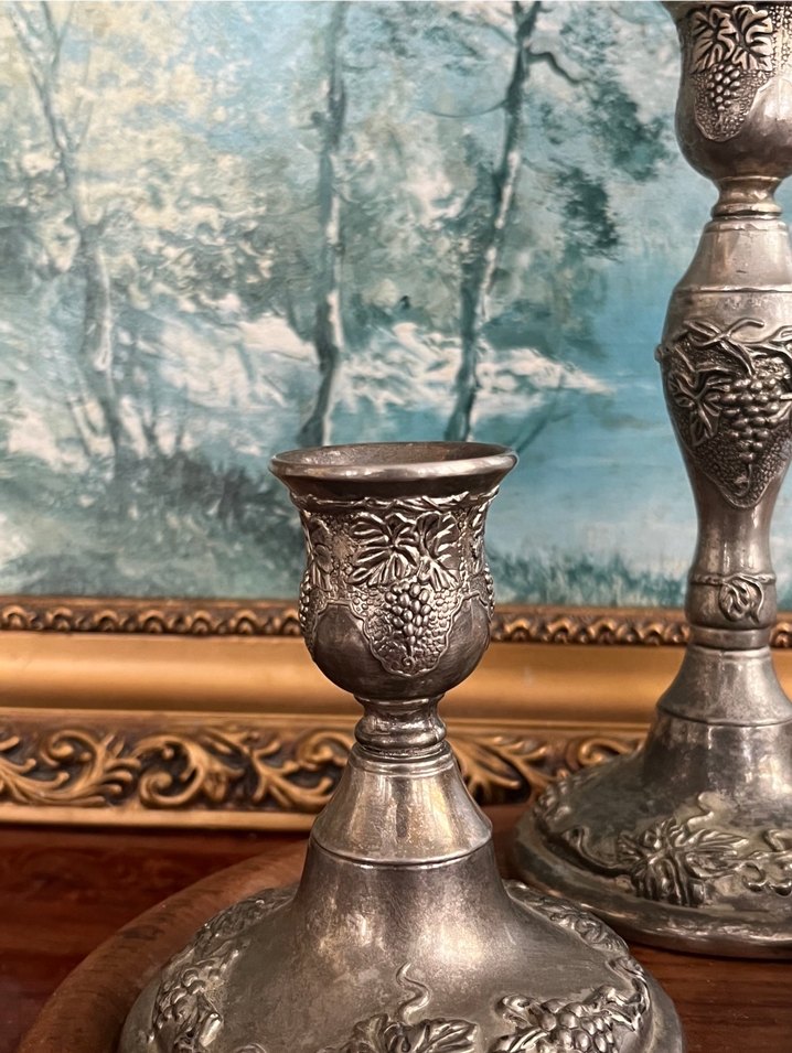 3 lü şamdan set - Görsel 2