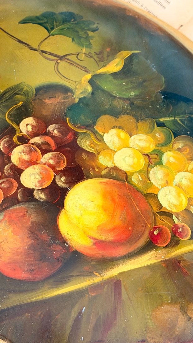 Altın Renkli Oval Meyve Temalı Tablo - Görsel 3