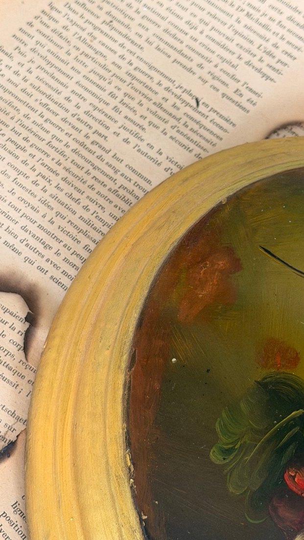 Altın Renkli Oval Meyve Temalı Tablo - Görsel 4