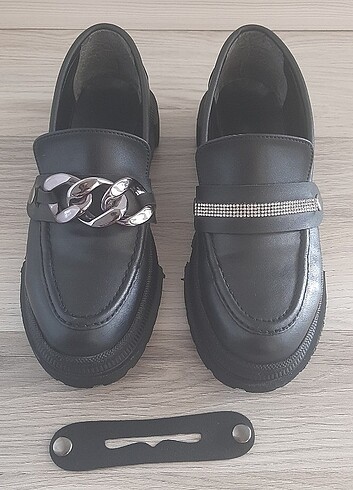 3 Tokalı Loafer Ayakkabı