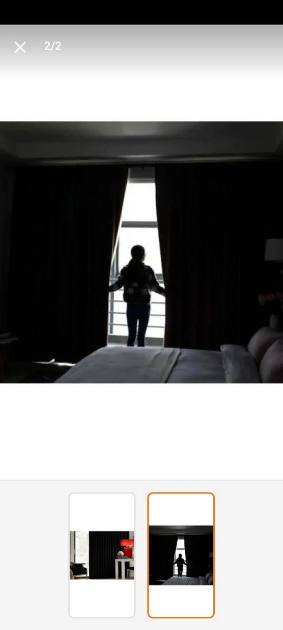 KAMPANYA 1.90X2.50 Blackout karartma perde 650 TL dikim dahildir - Görsel 2