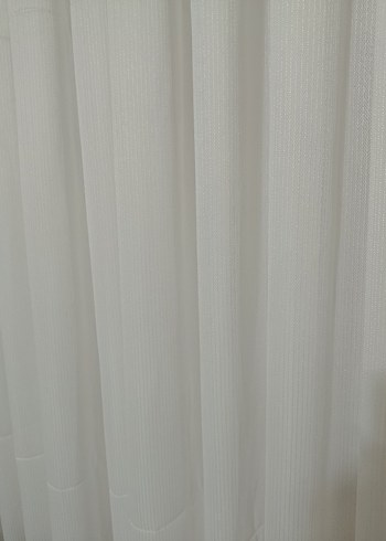 Ceren Balıksırtı Tül Perde | Tok Kumaş | Dökümlü - Görsel 3