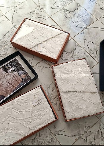 6 Parça Pamuklu Pike Takımı  Çift Kişilik - Görsel 3