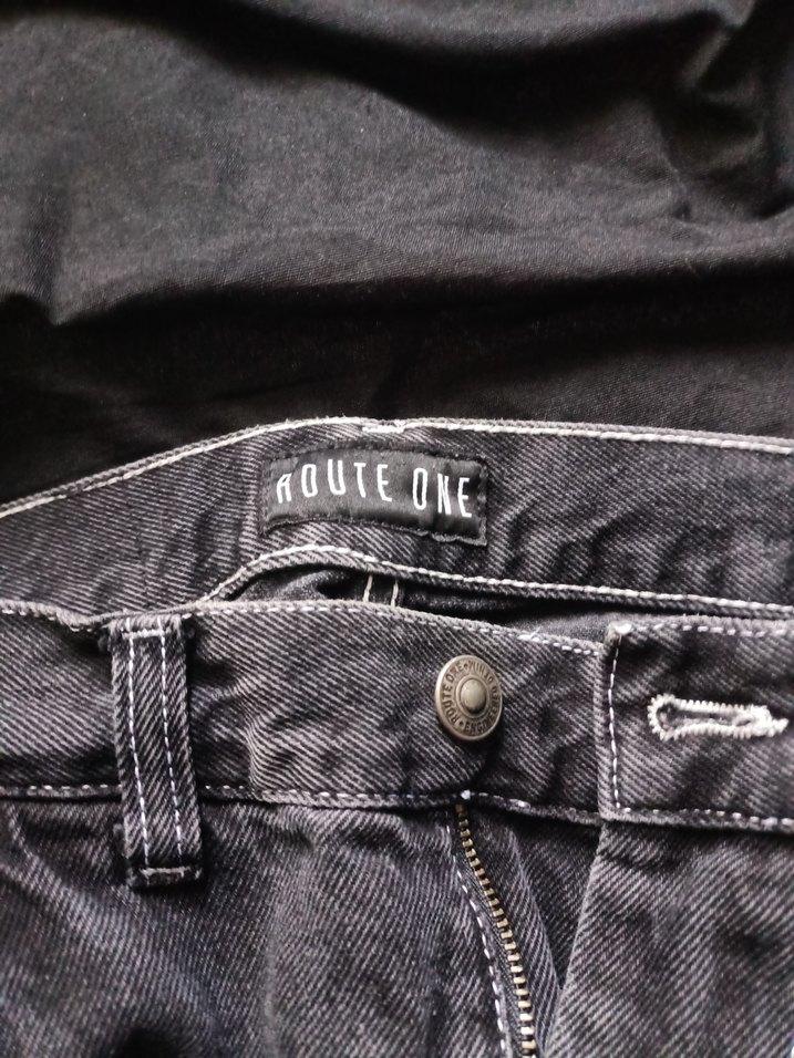 Route One baggy jean - Görsel 4