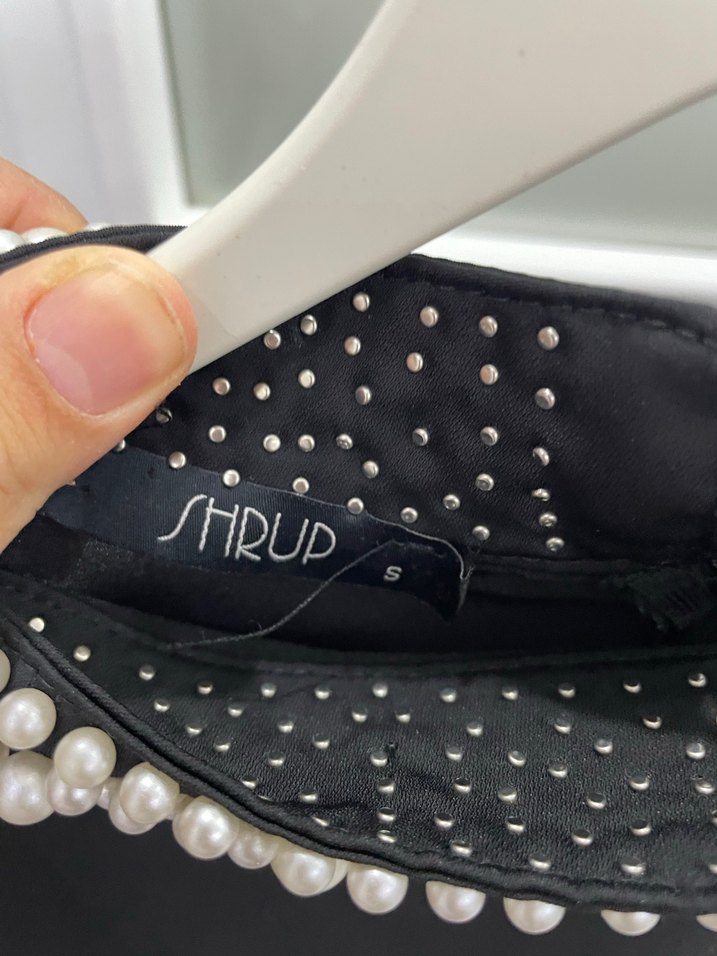 Siyah Uzun Kollu Gotik Tunik - Görsel 2