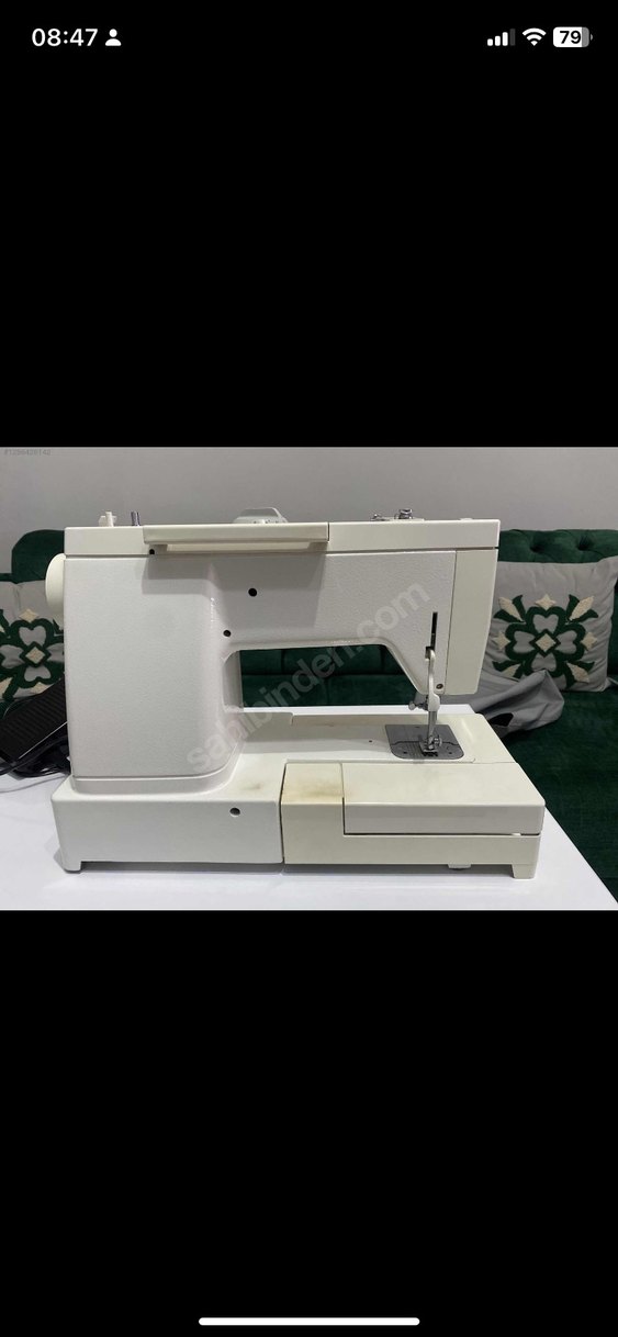Beyaz Dikiş Makinesi - Görsel 2