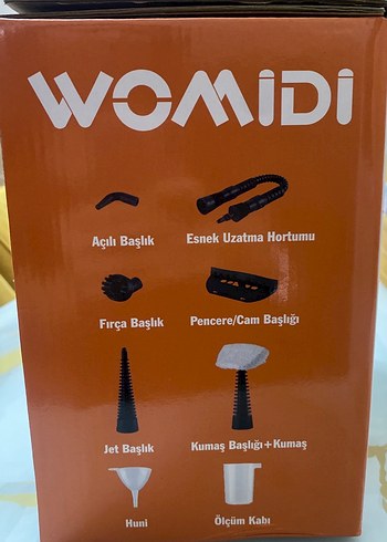 Womidi HY-306 Elde Taşınabilir Buharlı Temizleyici - Görsel 2