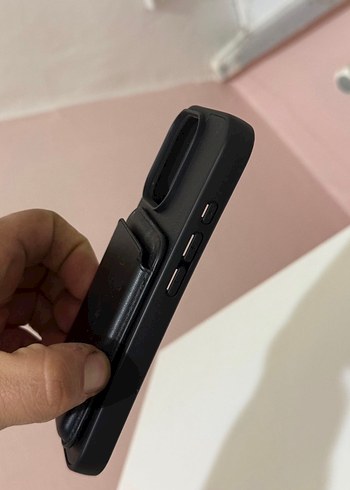 Magsafeli siyah cüzdan - Görsel 3