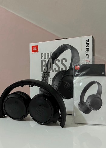 JBL Tune500 Siyah Kulaklık - Görsel 2