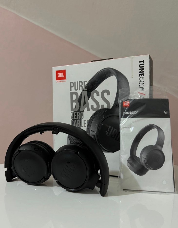 JBL Tune500 Siyah Kulaklık - Görsel 2