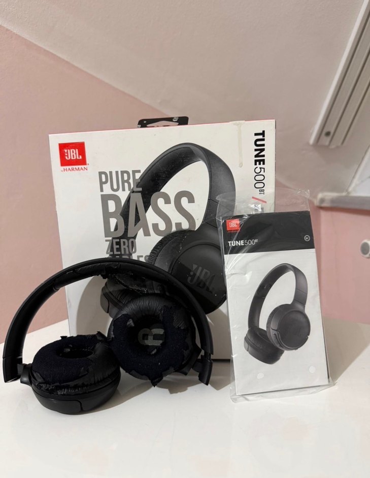 JBL Tune500 Siyah Kulaklık - Görsel 4