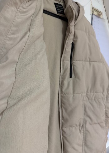 Bej Erkek Mont - Görsel 3