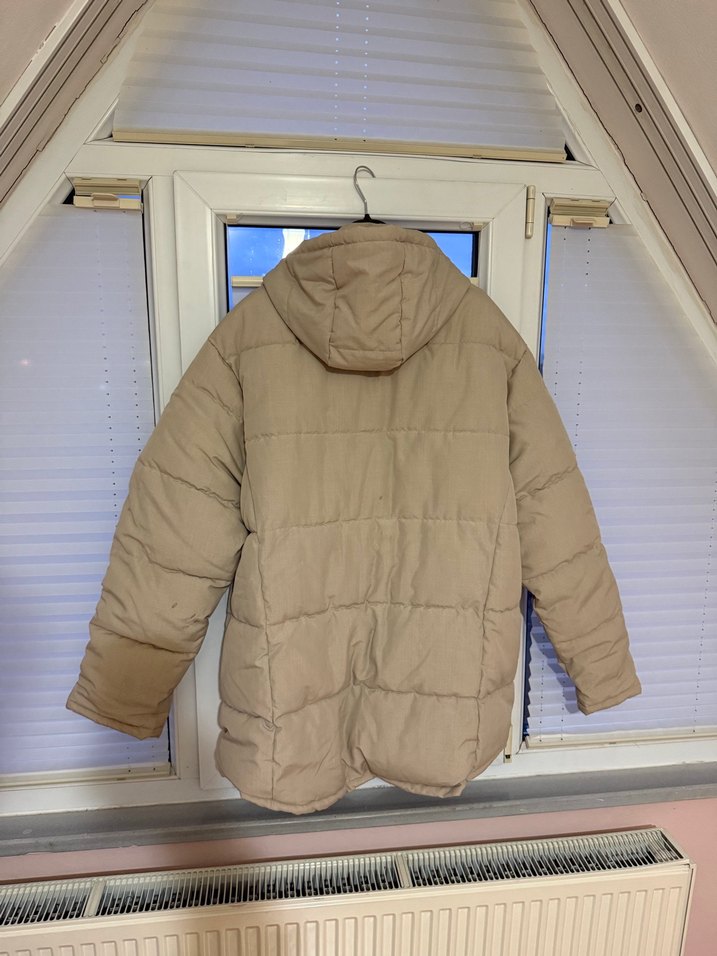 Bej Erkek Mont - Görsel 2