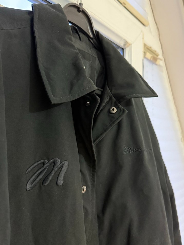 MAVİ erkek siyah oversize bomber mevsimlik ceket - Görsel 2