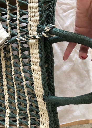 Zara hiç kullanılmadı plaj/günlük çanta - Görsel 2