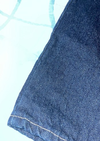 Lacivert Erkek Baggy Jean M Beden - Görsel 4