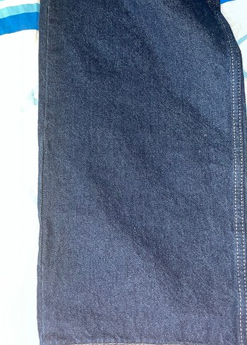 Lacivert Erkek Baggy Jean M Beden - Görsel 3