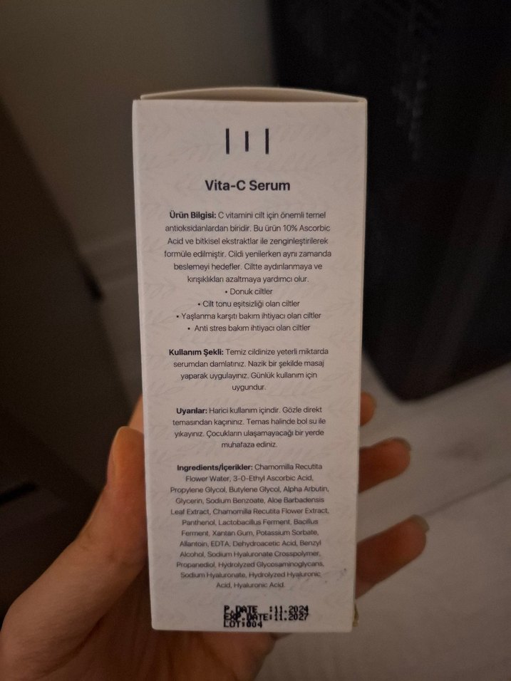 SKIN SENSUAL C VİTAMİN SERUMU - Görsel 4