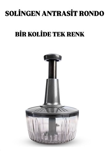 Solingen Premium Rondo Renkli Plastik Mutfak Doğrayıcı - Görsel 2