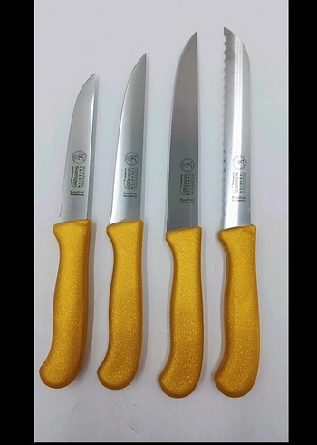 Gri 4 Parça Bıçak Seti - Görsel 3