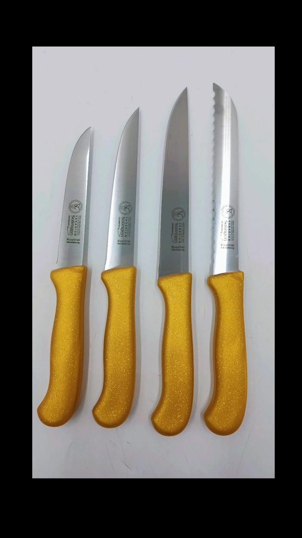 Gri 4 Parça Bıçak Seti - Görsel 3