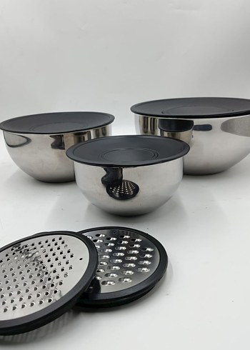 Solingen Orijinalden Paslanmaz Çelik Kapaklı Saklama Kapları - Görsel 2