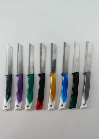 SOLİNGEN ORİJİNAL Renkli Saplı Mutfak Bıçakları - Görsel 3
