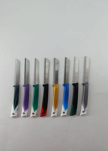 SOLİNGEN ORİJİNAL Renkli Saplı Mutfak Bıçakları - Görsel 2