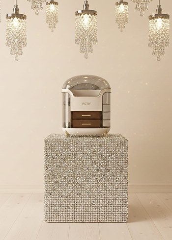 Vichy Yeşil Makyaj Organizeri - Görsel 2