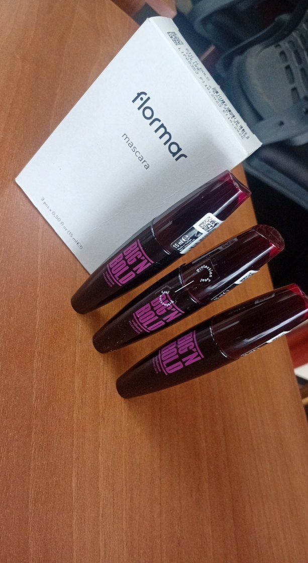 Flormar Bordo Big 'N Bold Maskara (3 adet) - Görsel 2