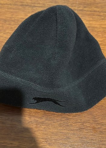 Siyah Erkek Polar Bere Velcro Detaylı - Görsel 3