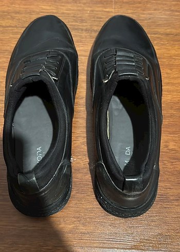 Siyah Erkek Deri Klasik Ayakkabı - Görsel 3