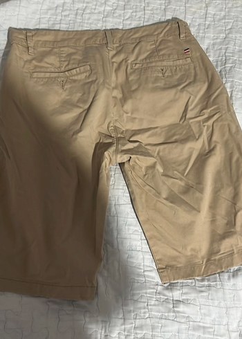 Polo Bej Erkek Keten Cargo Şort - Görsel 2