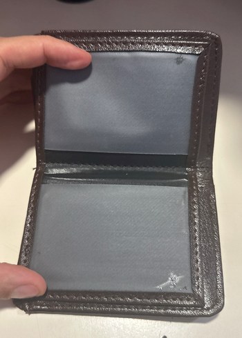 Minimalist Kahverengi Erkek Cüzdan - Görsel 2