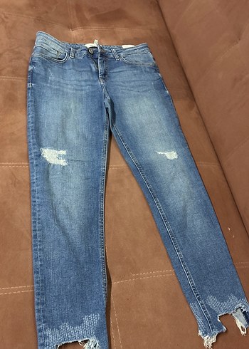 Mango Mavi Yikamali Rahat Kesim Jean