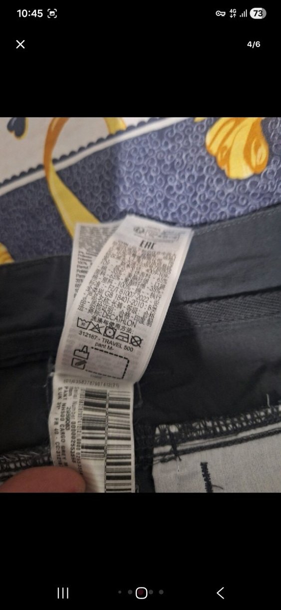 erkek decathlon m beden sıfırrr kargo pantolon - Görsel 3