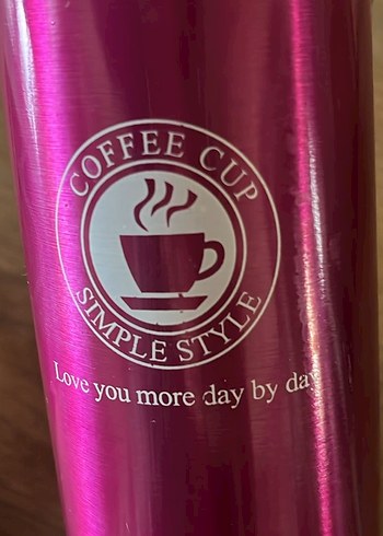 Renkli Pembe 0.5L Termos Şişesi - Görsel 4