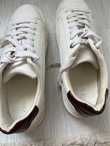 38 Beden Zara beyaz spor ayakkabı